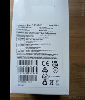 Predám nové Ticwatch Pro 5 Enduro - 8