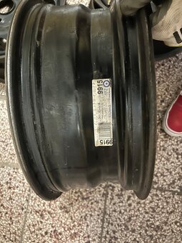 Plechové disky 5x112 R16 + puklice - 8
