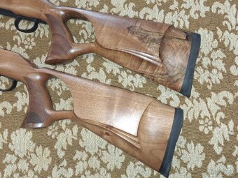 Pažba Mauser M18 THUMBHOLE turecký ořech - 8