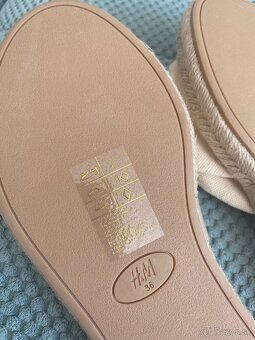 Šľapky espadrilky zn. H&M - 8