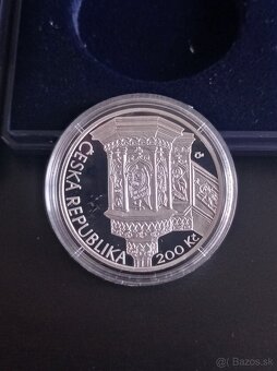Strieborné mince 200 korún Česká Republika PROOF - 8