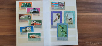 začatá zbierka Severná Kórea v drobnom albume - 8