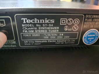 Technics SU-V5 +ST-S4 zosilňovač a tuner - 8