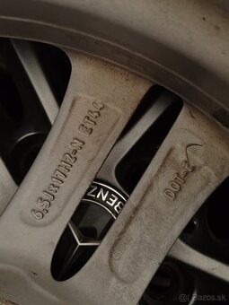 Mercedes  5x112 R17- 205/55 R17 - 8
