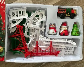 Hračka Vianočný vláčik na baterky/Nové - 8