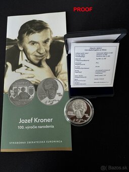 Pamatne zberatelske SVK euromince 10€ / 20€ / pamatny list - 8