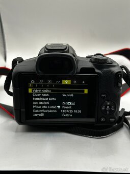 Predám Canon r50 + objektív 18-45 - 8
