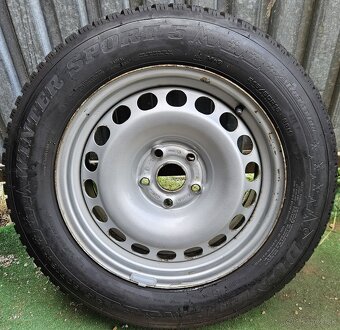 Originálna zimná sada VW - 5x112 r16 + 215/60 r16 95H - 8