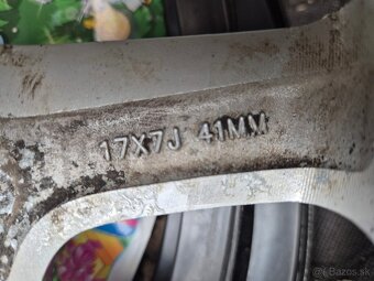5x110 r17 ET41 x 7J elektróny originál JEEP + snímače tlaku. - 8