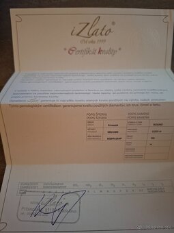 Zásnubný prsteň z bieleho zlata s certifikovaným diamantom - 8