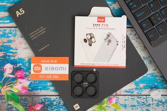 Kovová krytka na zadný fotoaparát Xiaomi, Redmi, Poco - 8