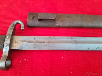 Bodák Mannlicher 1895 poddôstojník ČSR,bodák pre mužstvo. - 8
