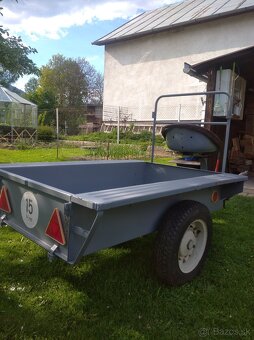 VOZÍK / VLEČKA za malotraktor Agzat, Terra Vari - 8
