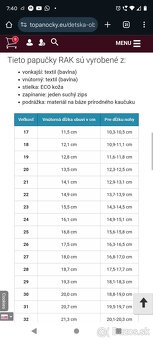 Inovatívne papuče Rak 27 - 8