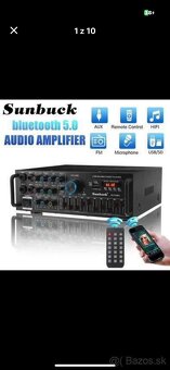 AV prijimac a smart zosilnovac Sunbuck plus darcek - 8