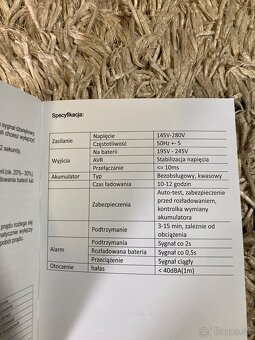 Záložný zdroj UPS 1500VA - 8