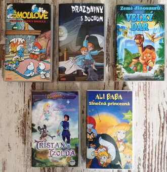 RETRO DVD, VHS a MC KAZETY - 8