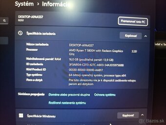Notebook Lenovo Legion 5 - 8