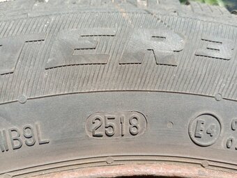 Predam 4ks pneu 165/70/r14 zimne 81TGeneral na diskoch 5x100 - 8