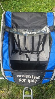 Detský vozík za bicykel Westige Baby Trailer Cross - 8