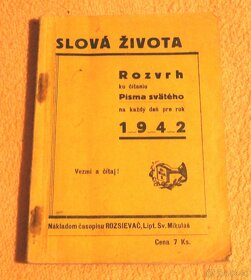 predám náboženske knihy zo Slovenského štátu a I. ČSR - 8