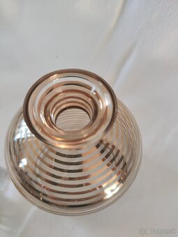 Nádherná stará dóza a flakon/karafa - art deco? - 8