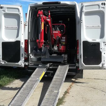 Japonský minibager Yanmar SV08, minirypadlo (960kg) záruka - 8