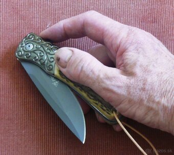 Lady tramp - skladací lovecký nôž - 8