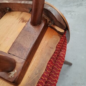 Retro stolicky Frantisek Jirak Lizatko na renovaciu - 8
