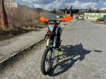 Predám čisto nový nejazdený Pitbike ASIX XB68 140CM3 + El. š - 8