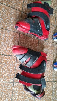 Lyže Blizzard XT Vertikálne 160 cm + Lyžiarky Rossingol - 8