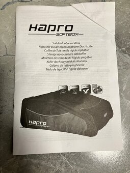 Strešný SoftBox Hapro (375 l) - 8