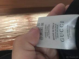 GUCCI black damske tricko S/M - 8