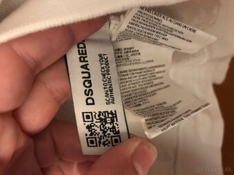 DSQUARED2 white pánska mikinka L/XL - 8