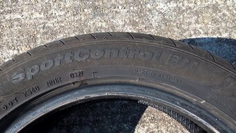 2+2 ks LETNÉ 225/50 R17 FULDA a BRIDGESTONE 6-7 mm rok 2021 - 8