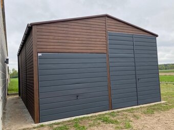 SERVIS PLECHOVÁ HALA 6x8M MONTOVANÁ - 8