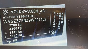 VW tiguan 2,0 benzin 4x4 - 8