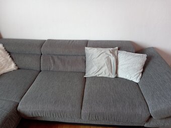 Rohová rozkladacia sedačka - 8