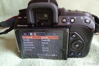 Predám kvalitnú japon. zrkadlovku SONY DSLR A500. - 8