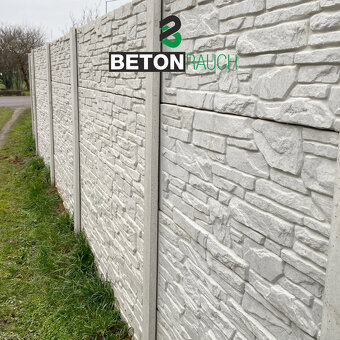 Betónový plot, vibroliaty, certifikovaný betón - 8