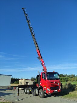 TATRA Phoenix 8x6 - nosič kontejnerov + SILNÁ hydraul. ruka - 8