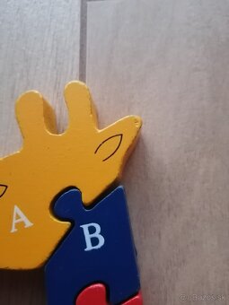 Drevené obojstranné puzzle - 8