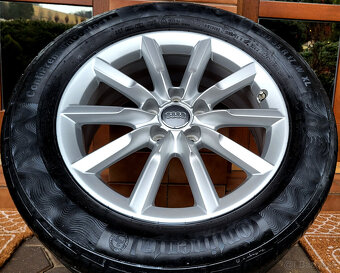 alu R17 5x112, letné pneu 235/55, orig. Audi Q3 + VW Tiguan - 8