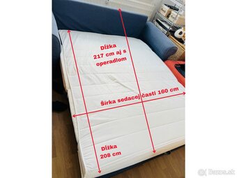 Rozkladacia sedačka IKEA VRETSTORP - 8