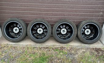 originální ALU kolesá škoda crystal black 5x112 - 8