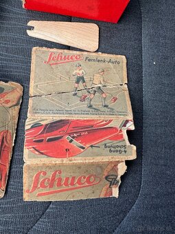 Predané-Schuco 3000 plechové autíčko - 8