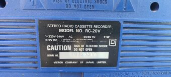 JVC radiomagnetofon - 8