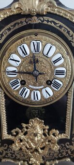 Francúzske hodiny Boulle Japy Freres and Cie - 8