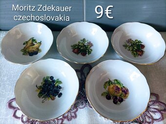 Porcelán - taniere, misky - 8