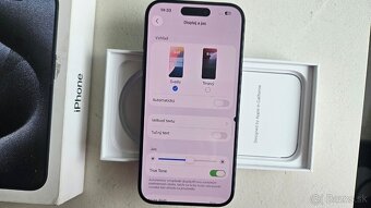 Apple iPhone 15 Pro 128GB - drobná chyba, aj vymením - 8